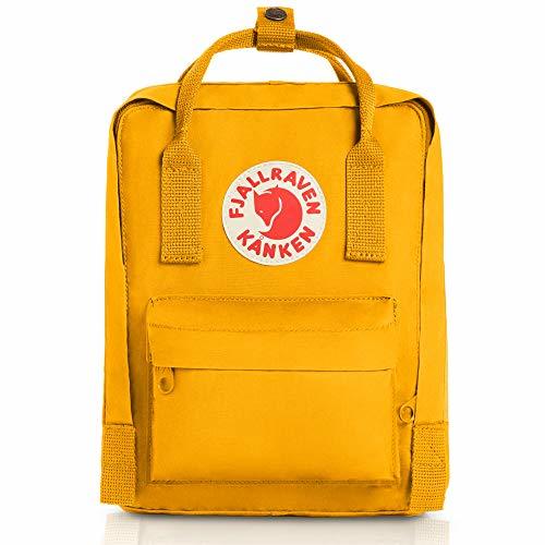 Fashion Fjällräven Kånken Mini Mochila de Senderismo Unisex Adulto, Amarillo