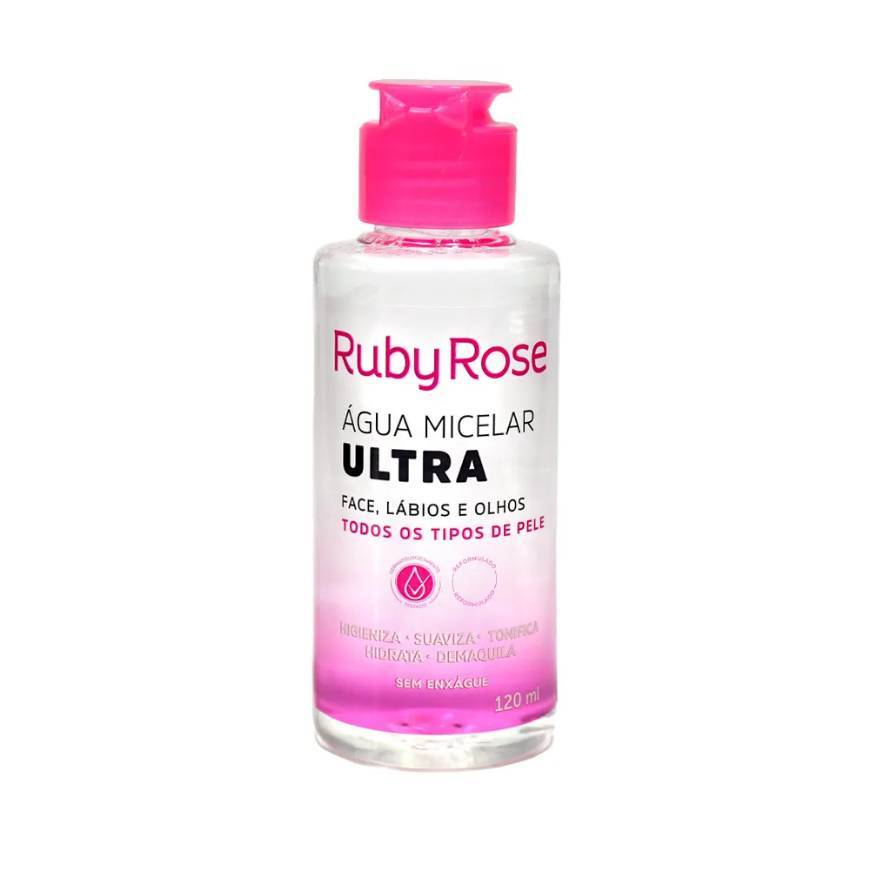 Moda Água micelar da Rubi Rose