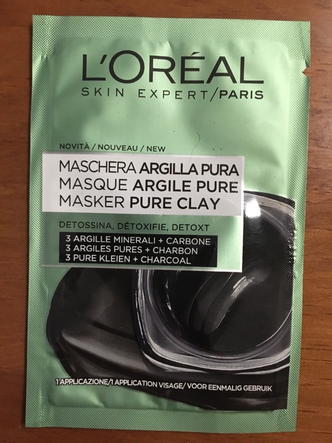 Moda L’oreal - máscara detox de argila