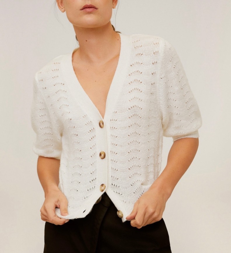 Social Cardigan branco✨
