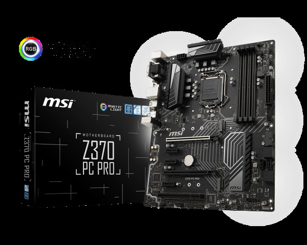 Productos Motherboard msi z370 pc pro