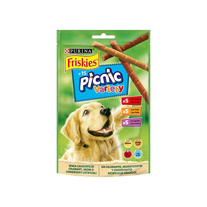 Product Purina Friskies Picnic Variety golosinas y chuches para perros 8 x 126