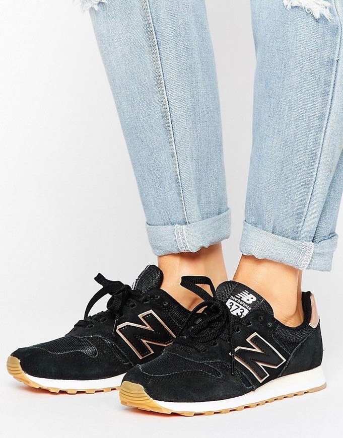 Moda New Balance 373 Zapatillas Hombre, Negro