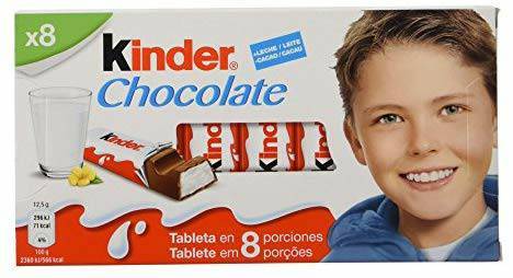 Moda Kinder Chocolate 

