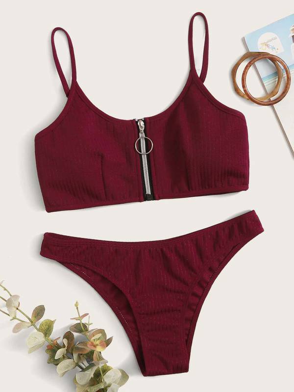 Social Bikini cremallera