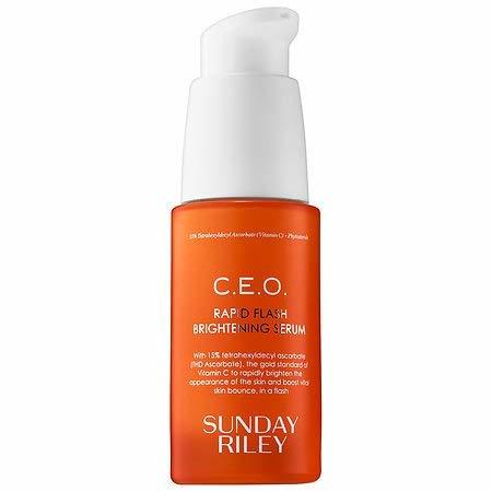 Belleza Domingo Riley CEO rápido flash Brightening Serum tamaño completo