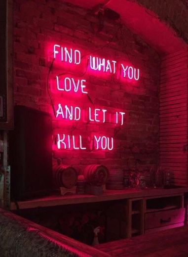 Find what you love:)