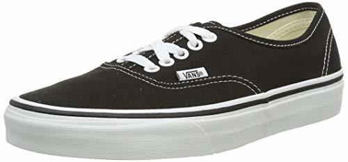 Social Vans Authentic, Zapatillas de Tela Unisex, Negro
