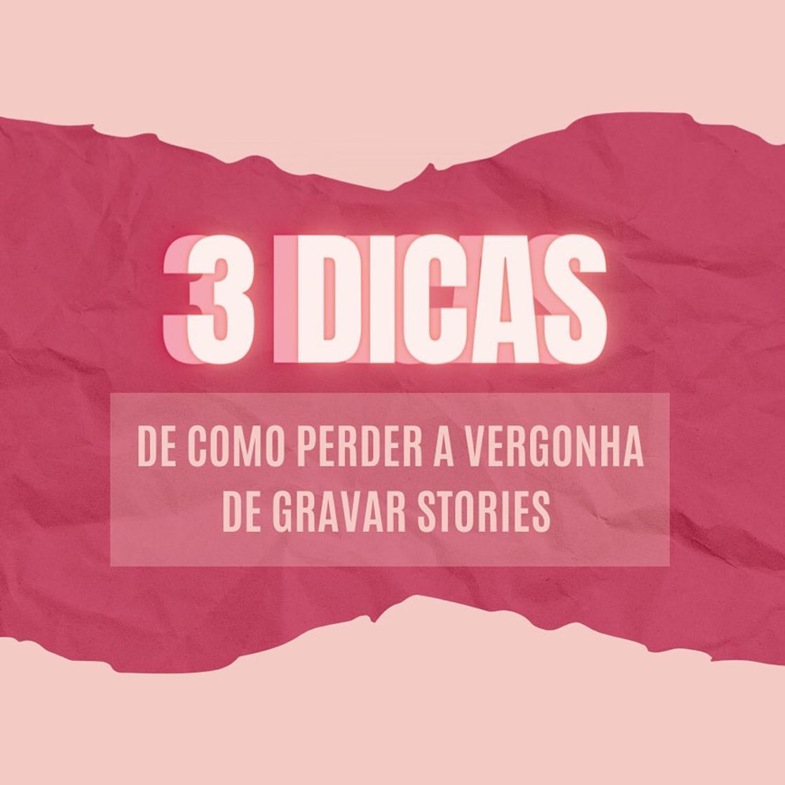 Moda Como perder a vergonha de gravar stories 