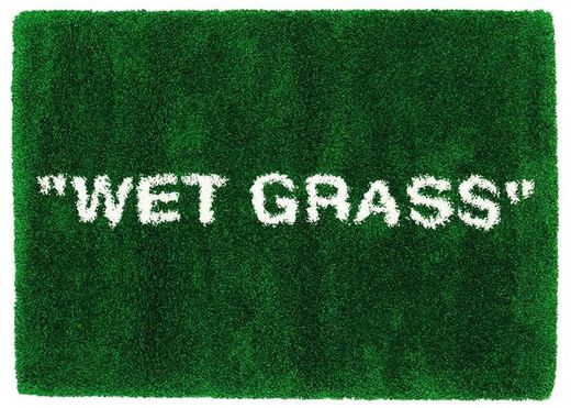 "WET GRASS" OFF-WHITE