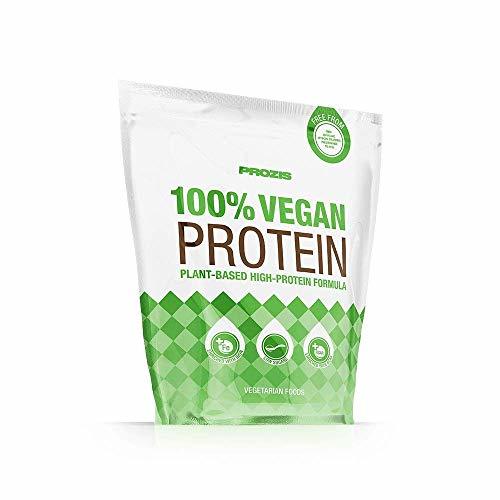 Beauty Prozis 100% Vegan Protein 900 g Vainilla Pura Proteína Vegana En Polvo