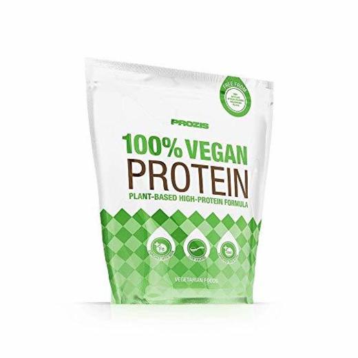 Prozis 100% Vegan Protein 900 g Vainilla Pura Proteína Vegana En Polvo