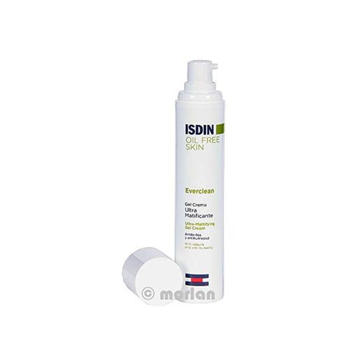 Isdin - Gel crema ultra matificante everclean, normal, 50ml