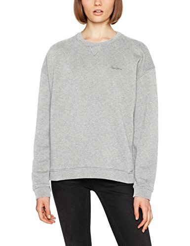 Place Pepe Jeans Crew Neck Ladies, Sudadera para Mujer, Gris