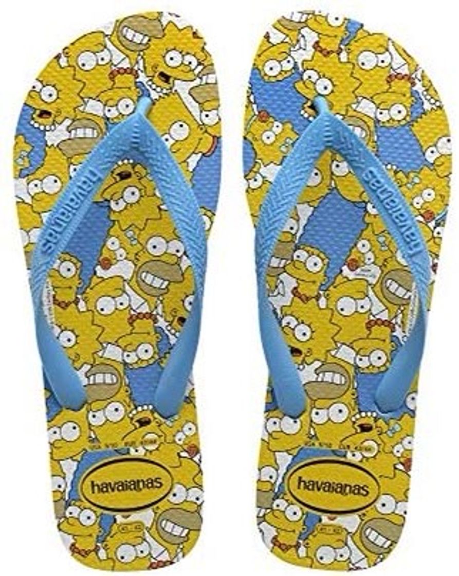 Moda Chinelo Simpsons, Havaianas, Adulto Unissex