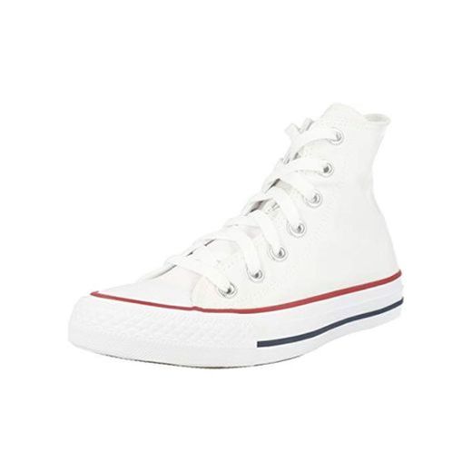 Converse Chuck Taylor Hi, Zapatillas Unisex, Blanco