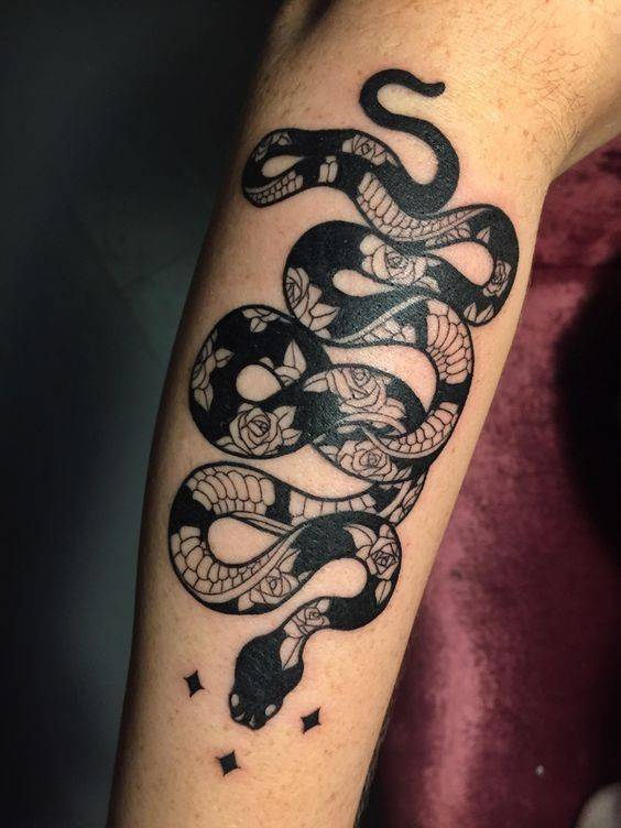 Serpiente tatuaje