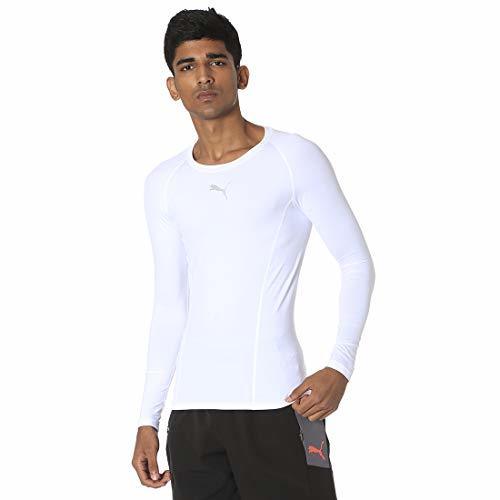 Products PUMA Liga Baselayer tee LS Camiseta Técnica, Hombre, Blanco