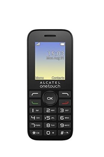 Alcatel One Touch 10.16 D 1.8" 63g Negro - Teléfono móvil