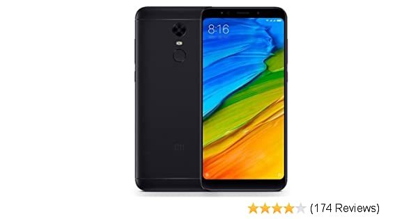 Fashion Xiaomi Redmi 5 Plus 64GB Black, Dual Sim, 4GB ... - Amazon.com