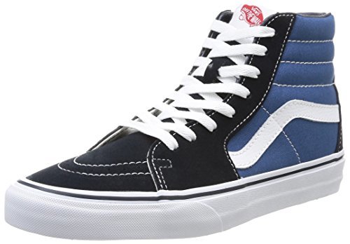 Fashion Vans, Zapatillas Altas Unisex Adulto, Azul