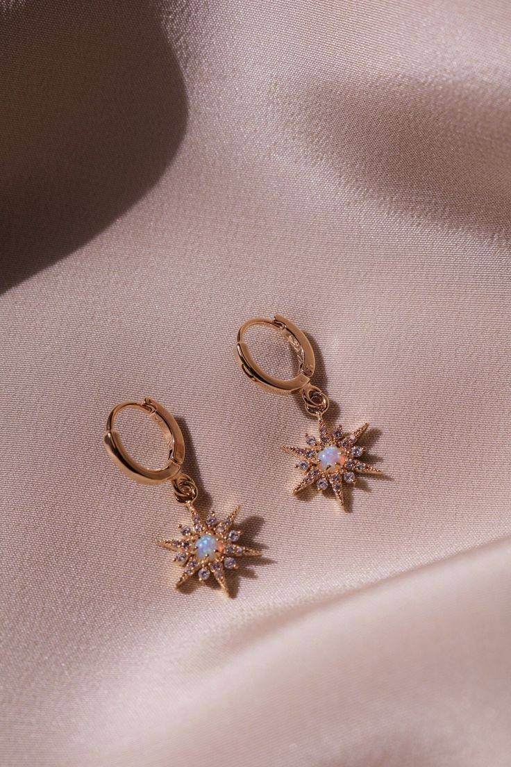 Social Stardust Opal earrings 
