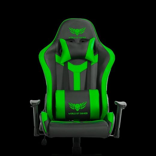 Cadeira Gaming World Of Gamer - Green