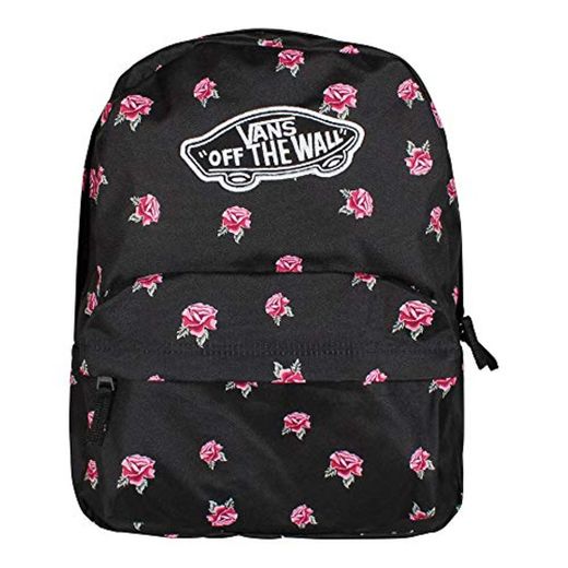 Vans Realm Backpack Mochila Tipo Casual, 42 cm, 22 Liters, Negro
