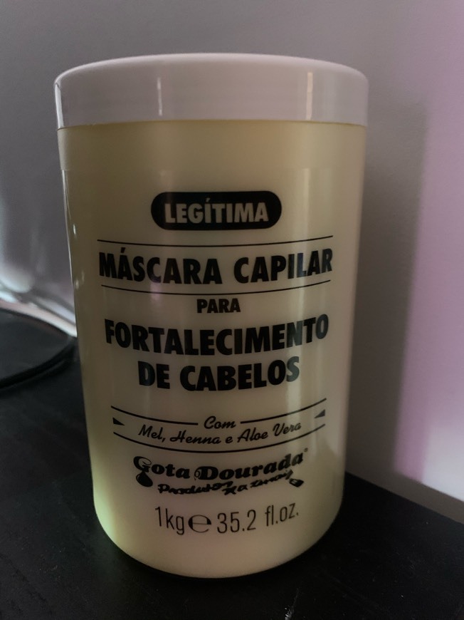 Product Gota Dourada Máscara De Fortalecimento De Cabelos