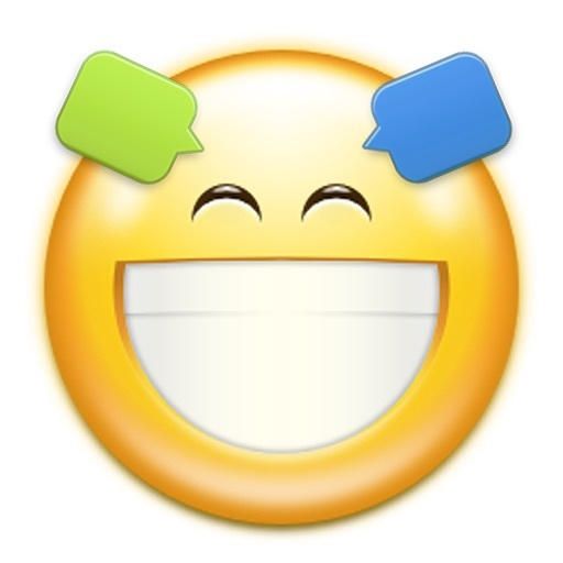 Aqua Emoji Keyboard – make emoticon smiley face in cute bubbles
