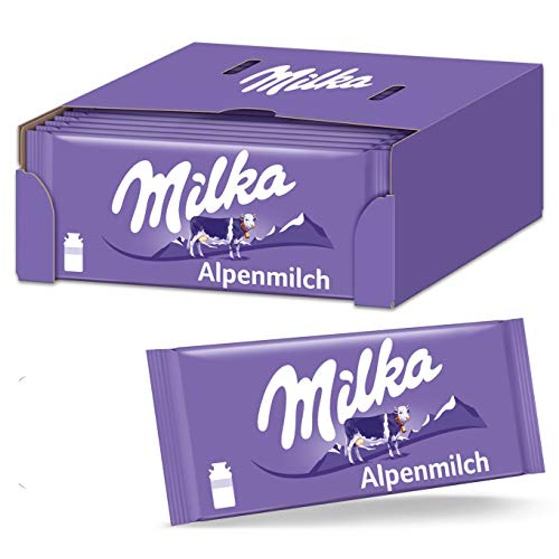 Producto Milka Alpen Leche