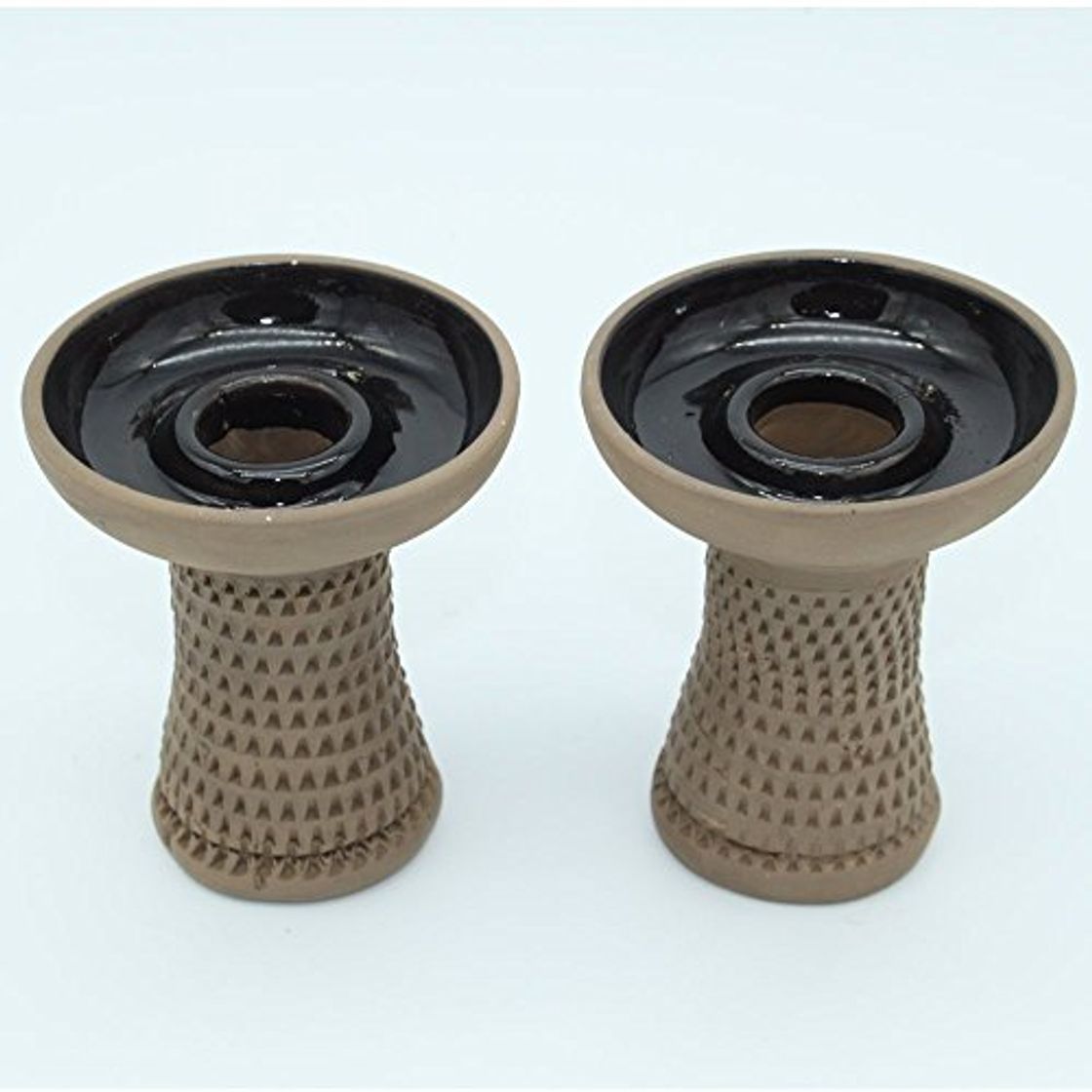 Social 2 Cazoletas barro rugoso cachimba shisha premium fumar