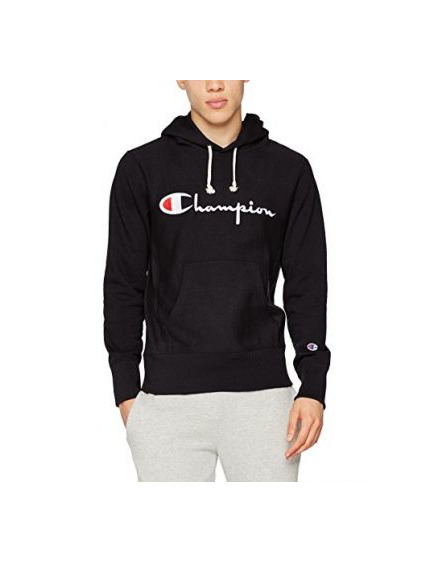 Social Champion Classic Logo para Hombre Sudadera, Negro
