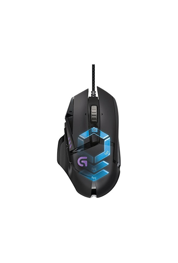 Social Logitech G502 Proteus Spectrum - Ratón para gaming con RGB ajustable y