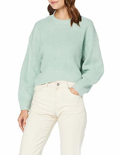 Fashion New Look Damen Pullover Op Fashioned, Grün