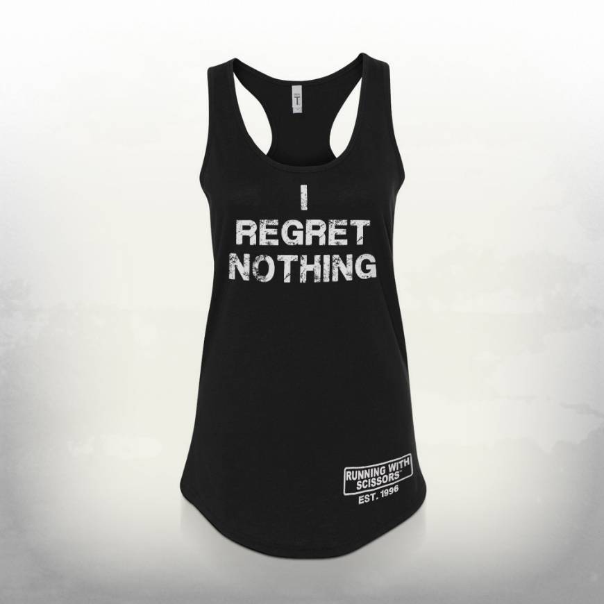 Product I Regret Nothing Womens Tank Top