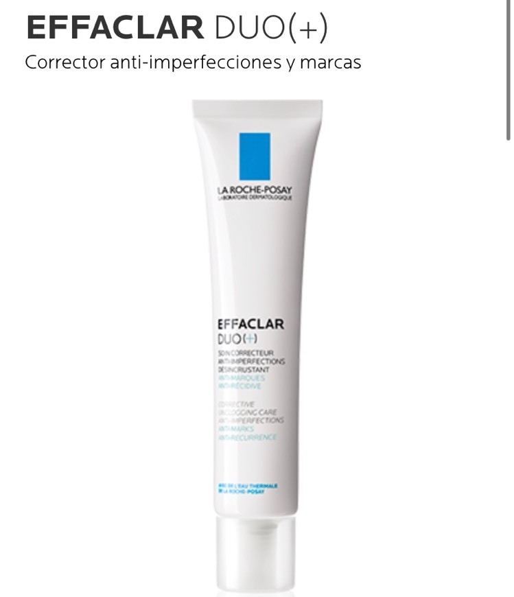 Moda Effaclar Duo, tratamiento para las manchas de la cara | La Roche ...