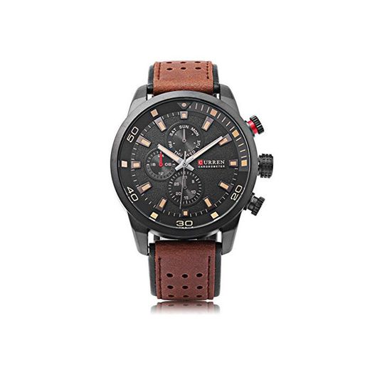 CURREN 8250 Sport Men Quartz Watch Moda Simple Relogio Masculino Hombres Relojes