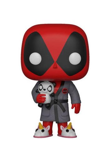 Funko- Figura Pop Marvel Parody Deadpool in Robe Vinilo, Multicolor