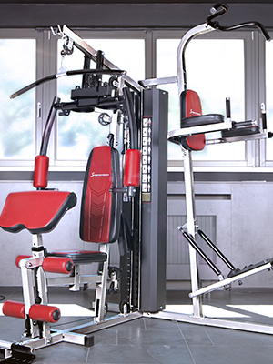 Place Sportstech HGX200 Multiestación musculación Premium 45en1 Sirve para innumerables Posibilidades de Entrenamiento