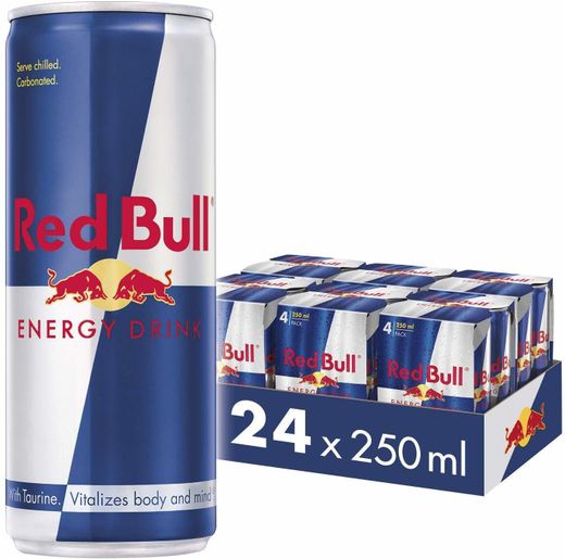 Red Bull Sugarfree, Bebida energética - 24 de 250 ml.