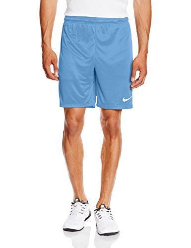 Nike Park II Knit Short NB Pantalón corto, Hombre, Azul/Blanco