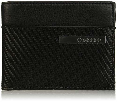 Place Calvin Klein CARBON LEATHER 5 CC COINHombreShoppers y bolsos de hombroNegro