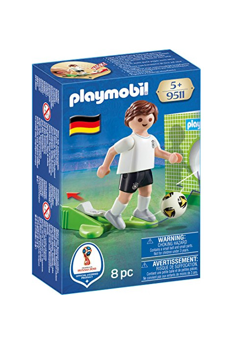 Producto Playmobil Fútbol- Jugador Aleman Playset de Figuras de Juguete, Multicolor, 4,5 X