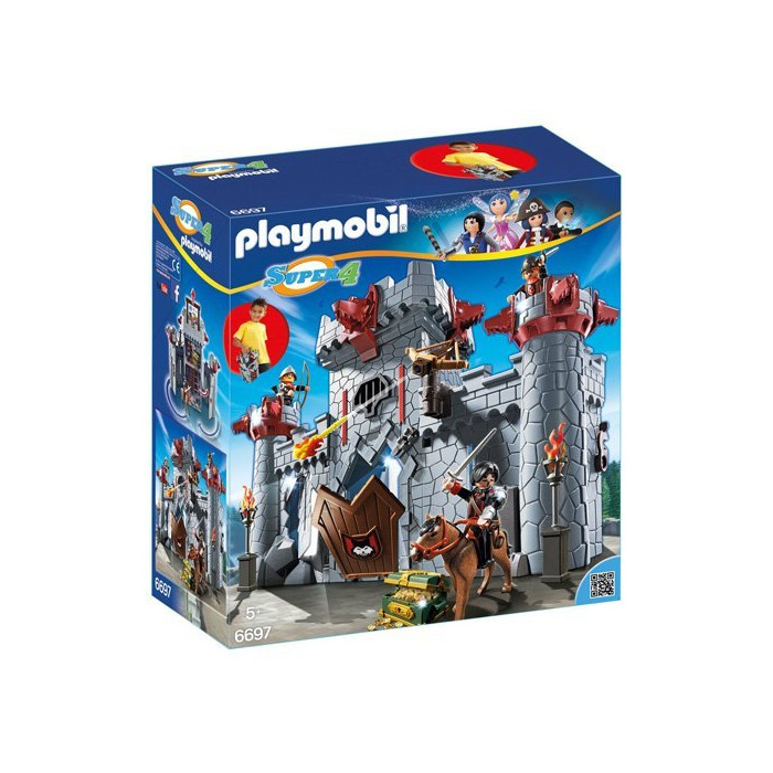 Producto PLAYMOBIL - Castillo maletín del Barón Negro, playset