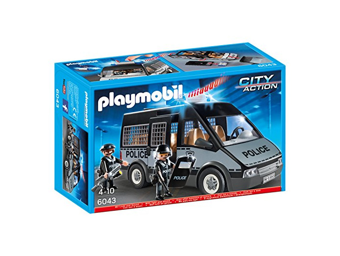 Products PLAYMOBIL - Furgón de policía con Luces y Sonido