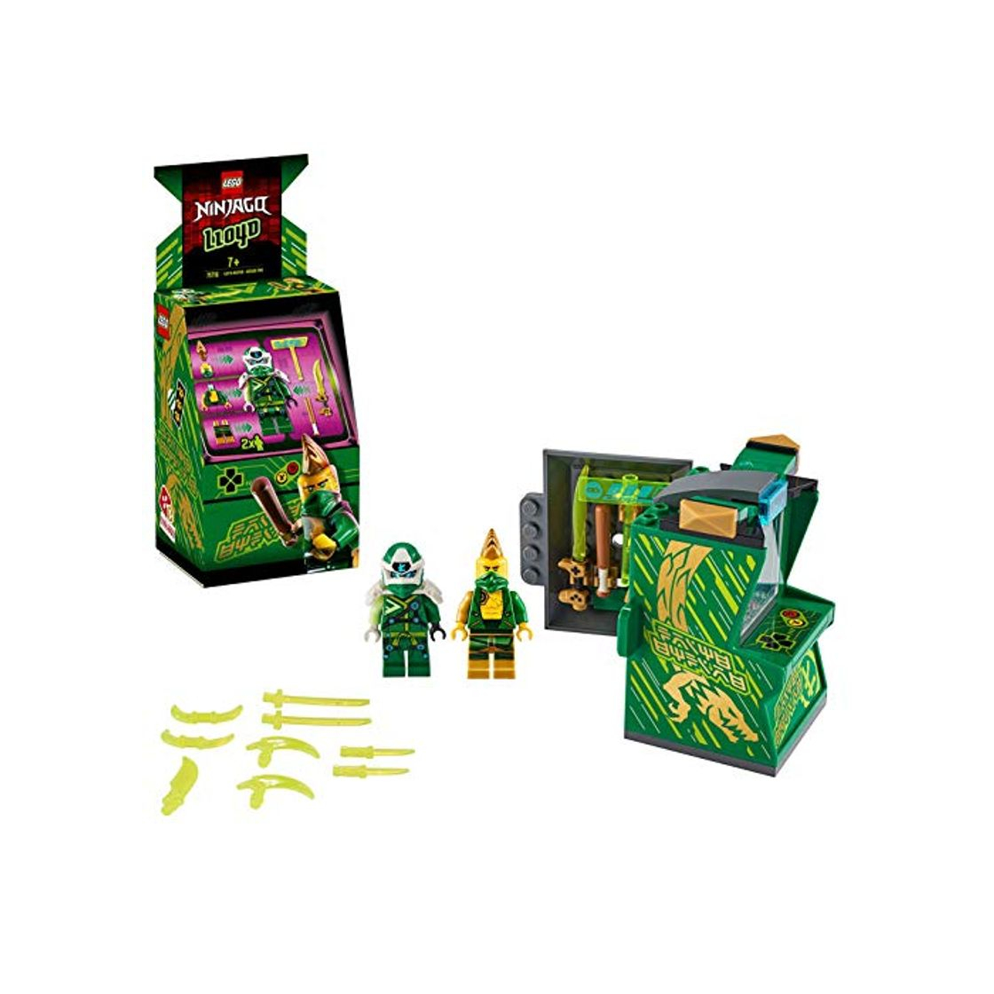 Products LEGO Ninjago - Cabina de Juego: Avatar de Lloyd, Set de Construcción