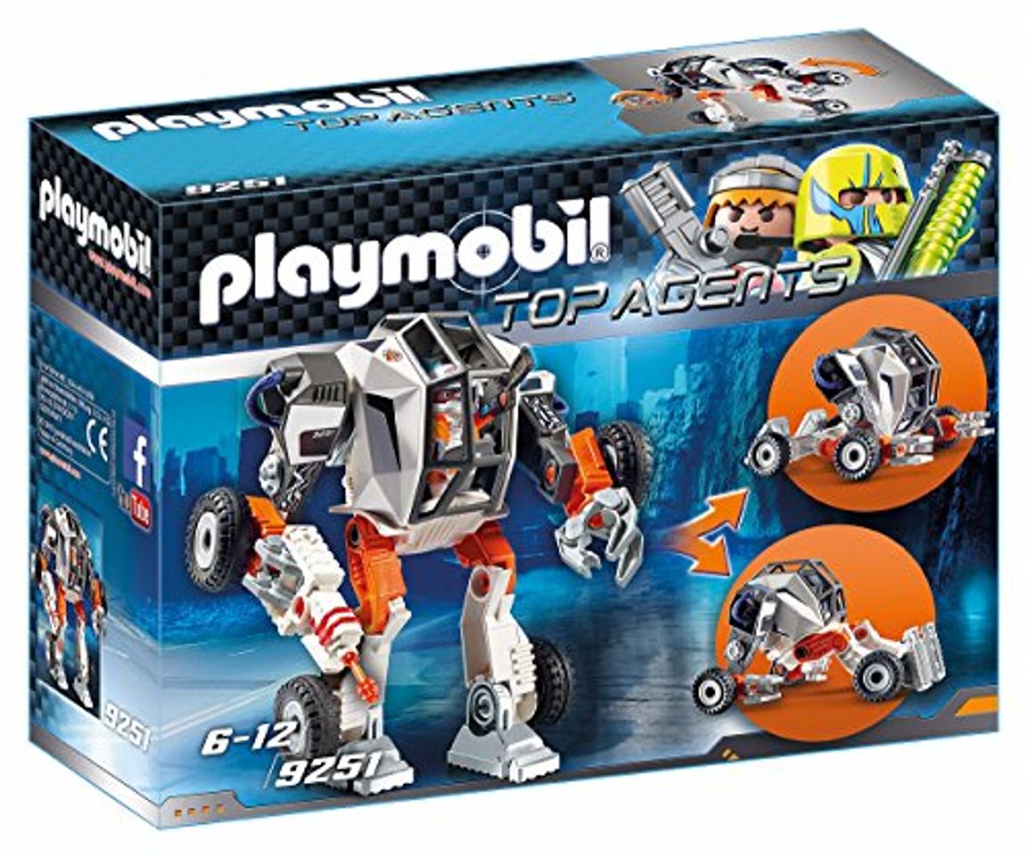 Productos Playmobil 9251 - Robot Agent T E C ' s Mech