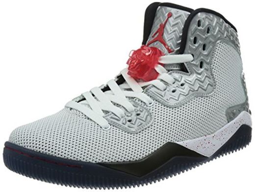 Nike Air Jordan Spike Forty PE, Zapatillas de Deporte para Hombre, Blanco/Rojo/Negro