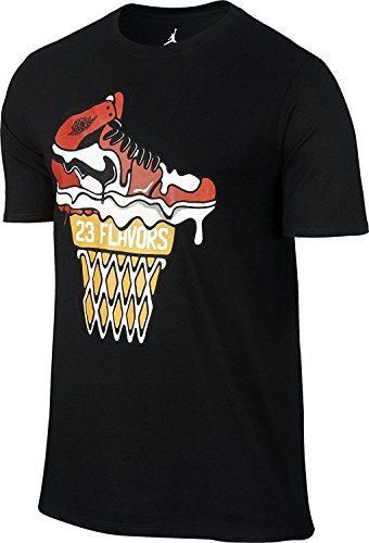 Nike mens JORDAN 23 FLAVORS TEE 789617-010_XXL